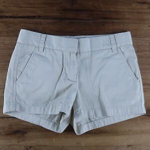 J CREW TAN CLASSIC TWILL CHINO SIZE 0